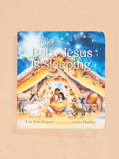 Shh Baby Jesus Is Sleeping Childrens Book - TULLABEE