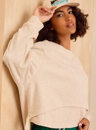 Good Days Pullover Detail 3 - TULLABEE