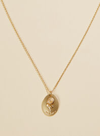 Mama Sunflower Coin Necklace - TULLABEE