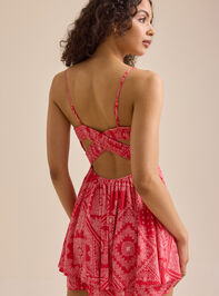 Bryce Bandana Romper Detail 2 - TULLABEE