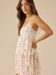 Peyton Floral Mini Dress Detail 4 - TULLABEE