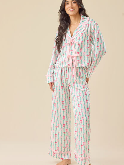 Ellis Satin Sleep Top - TULLABEE