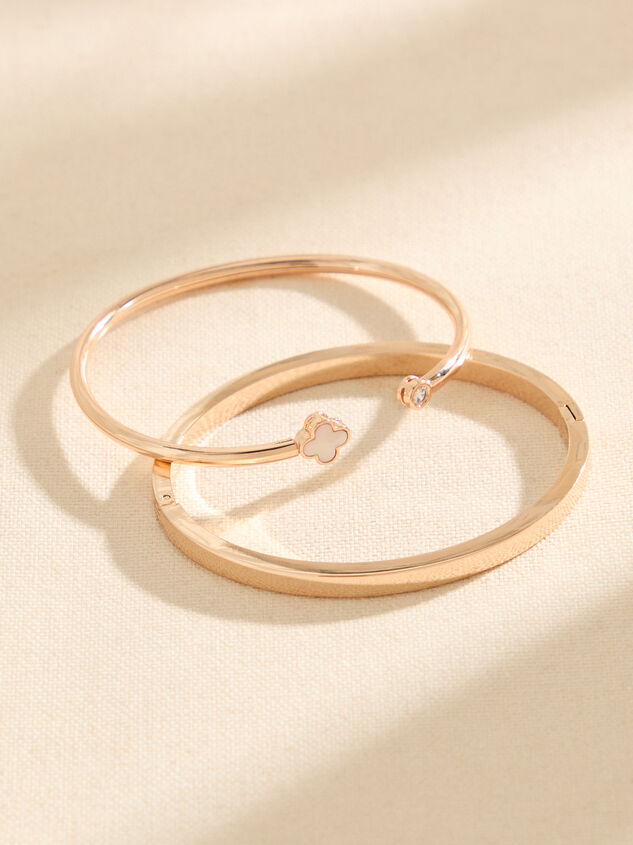 Clover Bangle Bracelet Set - TULLABEE