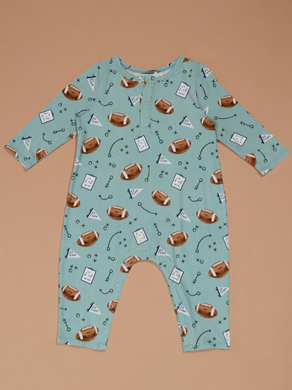 Petite Playmaker Henley Romper - TULLABEE