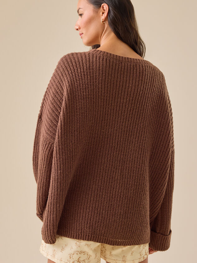 Mavis Pocket Sweater Detail 5 - TULLABEE
