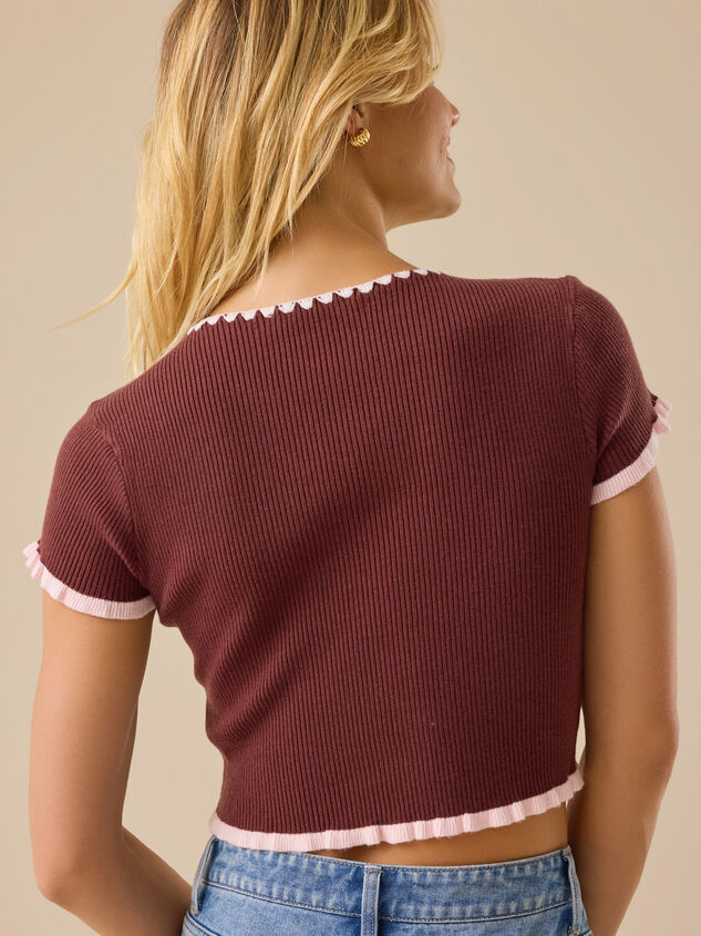 Laikyn Ribbed Top Detail 4 - TULLABEE
