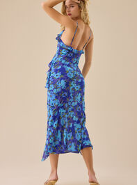 Jane Floral Maxi Dress Detail 5 - TULLABEE