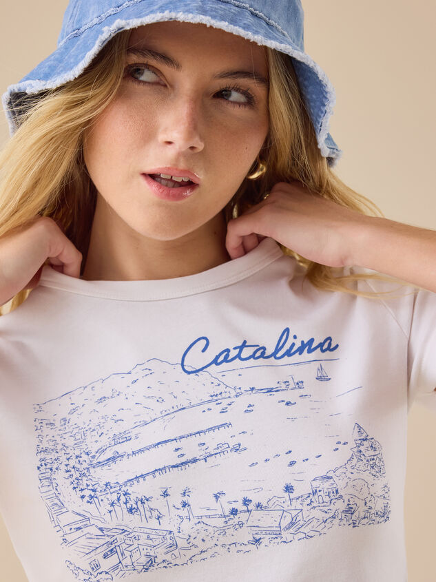 Catalina Baby Tee Detail 3 - TULLABEE