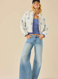 Lilah Floral Quilted Jacket - TULLABEE