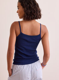 Lace Trim Cami Detail 5 - TULLABEE