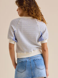 Adelaide Stripe Top Detail 4 - TULLABEE