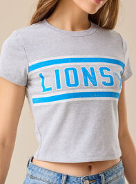 Lions Baby Tee Detail 3 - TULLABEE