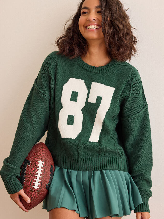 Varsity 87 Pullover Detail 3 - TULLABEE