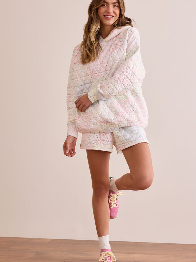 Move Free Patchwork Hoodie Detail 6 - TULLABEE