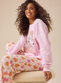 Let's Go Ghouls Mama Pullover Detail 2 - TULLABEE