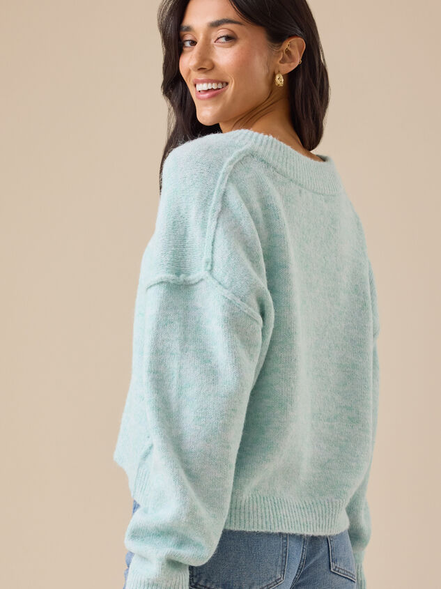 Lily Kate Textured Sweater Detail 5 - TULLABEE