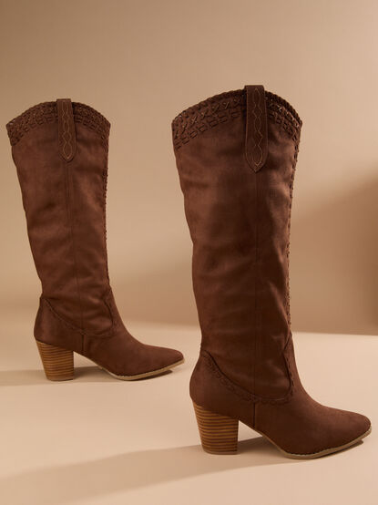 Finley Suede Boots By Billini - TULLABEE