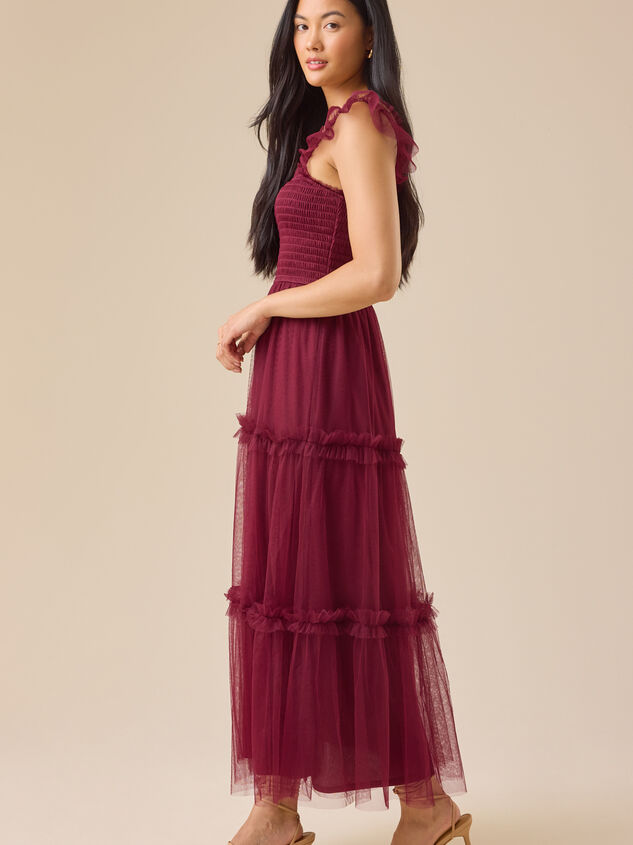 Kenna Tulle Maxi Dress Detail 4 - TULLABEE