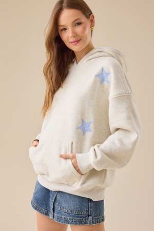 Stripe Star Hoodie - Altar'd State - 