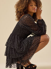 Gigi Star Mini Dress Detail 4 - TULLABEE