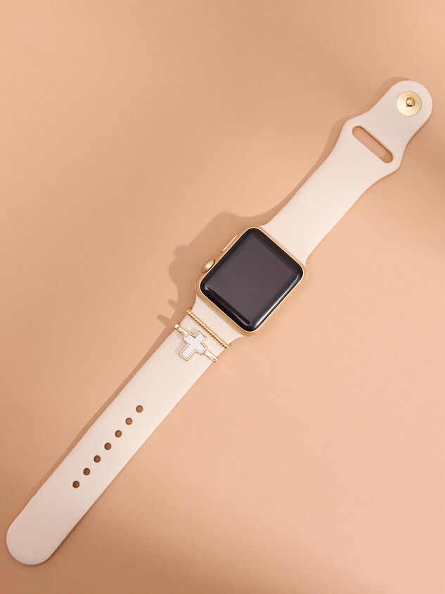 Cross Charm Smart Watch Band Detail 3 - TULLABEE