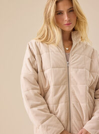 Emery Corduroy Quilted Jacket Detail 4 - TULLABEE