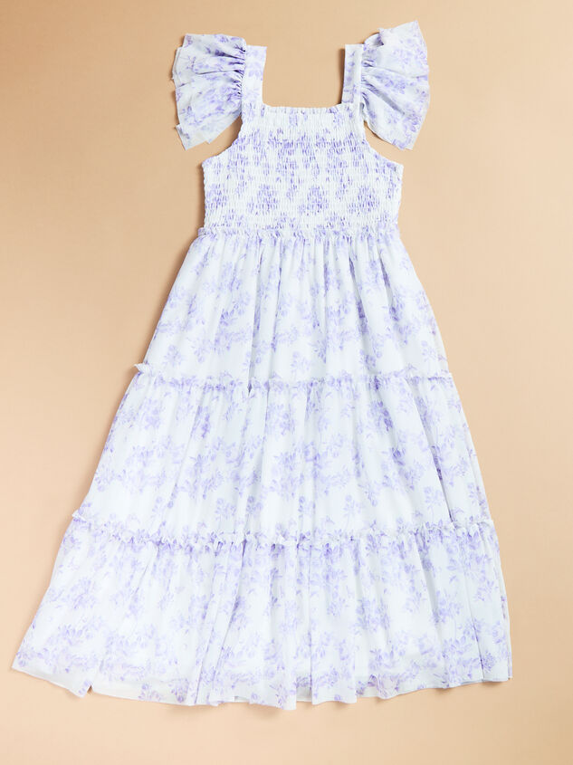 Mariella Lilac Mesh Dress - TULLABEE