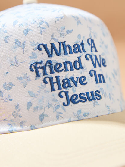 What A Friend We Have In Jesus Trucker Hat - TULLABEE