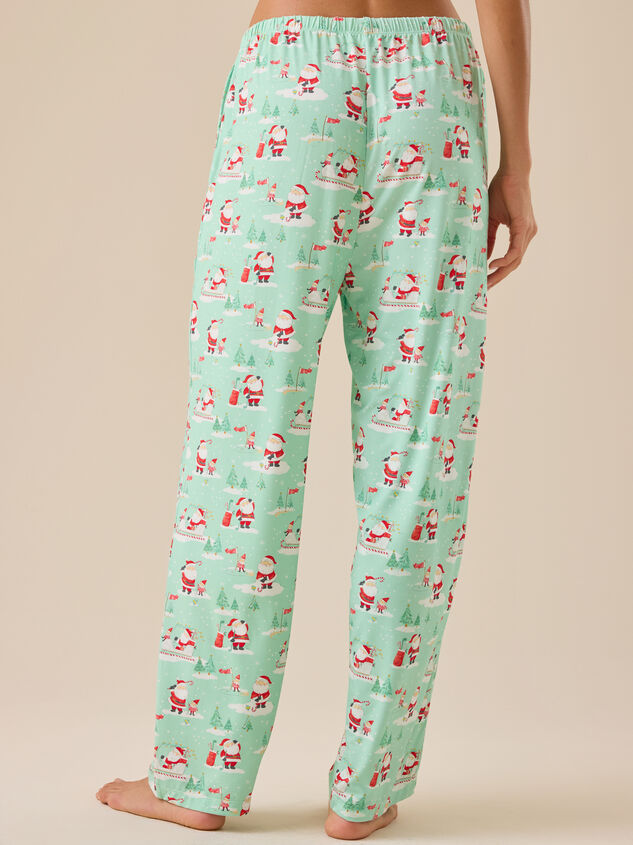 Santa's Little Caddy Adult Pant Detail 5 - TULLABEE