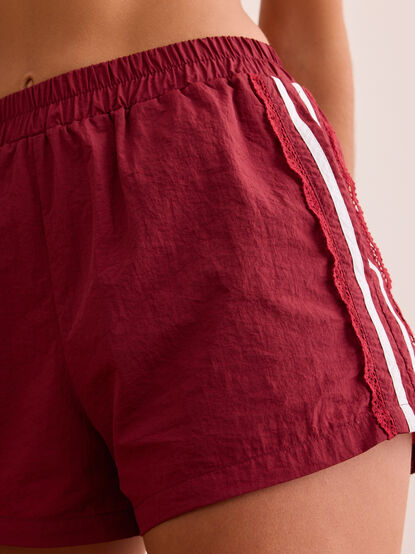 Game On Crochet Shorts - TULLABEE