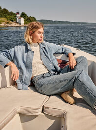 Lucia Denim Jacket - TULLABEE