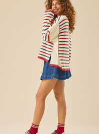 Wynter Striped Sweater Detail 4 - TULLABEE