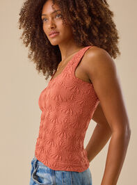 Blaire Seamless Floral Cami Detail 4 - TULLABEE