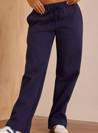 Layup Bow Straight Leg Pant Detail 3 - TULLABEE