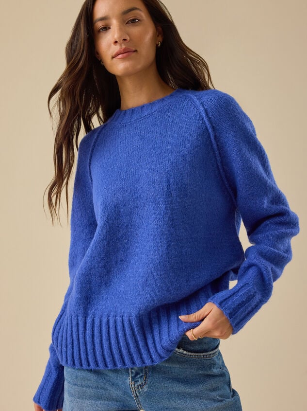 Laurel Raglan Sweater Detail 3 - TULLABEE