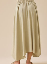 Jules Linen Maxi Skirt Detail 4 - TULLABEE