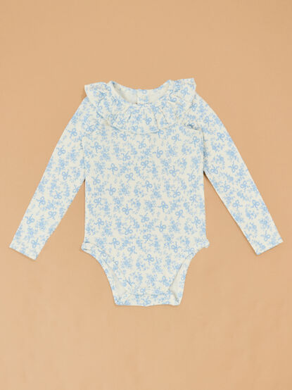 Romi Floral Ruffle Bubble - TULLABEE