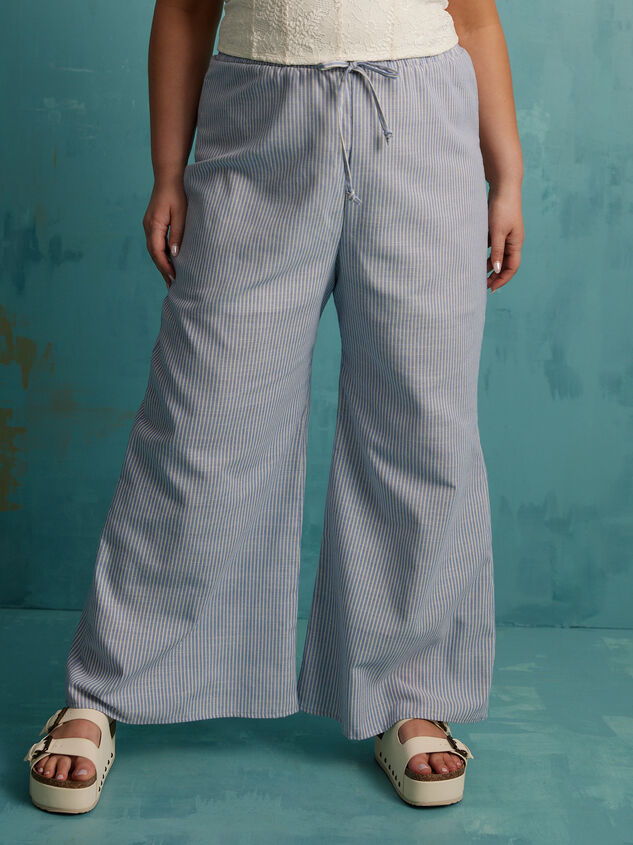 Bethany Linen Pants Detail 2 - TULLABEE