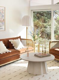 Skyler Cement Coffee Table Detail 2 - TULLABEE