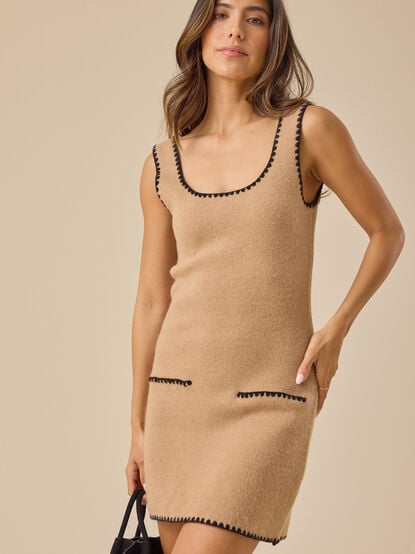 Andi Sweater Mini Dress - TULLABEE