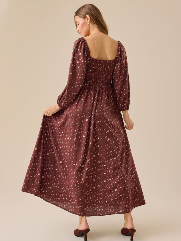 Della Harvest Mama Dress by Rylee + Cru Detail 4 - TULLABEE