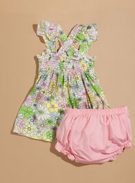 Ellie Floral Tank and Bloomer Set Detail 2 - TULLABEE