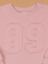 Sweet 89 Sweatshirt Detail 3 - TULLABEE