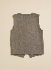 Carter Tweed Vest by Me + Henry Detail 2 - TULLABEE