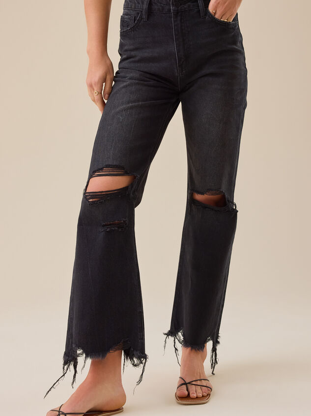 Courtney High-Rise Jeans Detail 2 - TULLABEE
