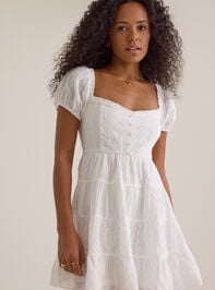 Tina Mini Dress Detail 2 - TULLABEE