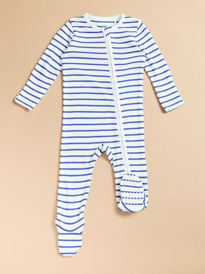 Jordan Stripe Footie - TULLABEE