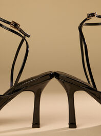 Sivana Thin Strappy Heel Detail 2 - TULLABEE