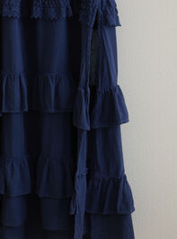 Karissa Tiered Midi Dress Detail 3 - TULLABEE