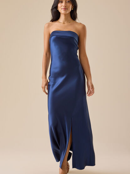 Paityn Strapless Maxi Dress - TULLABEE